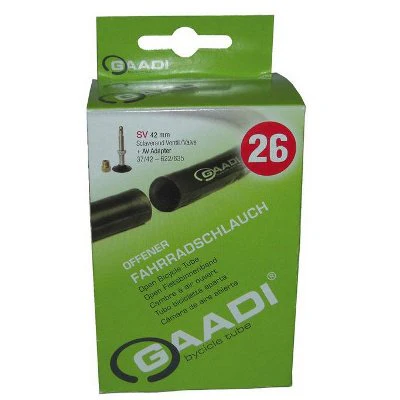 Chambre à air Linéaire Gaadi 26" - Presta 47 mm - Schrader 40 mm