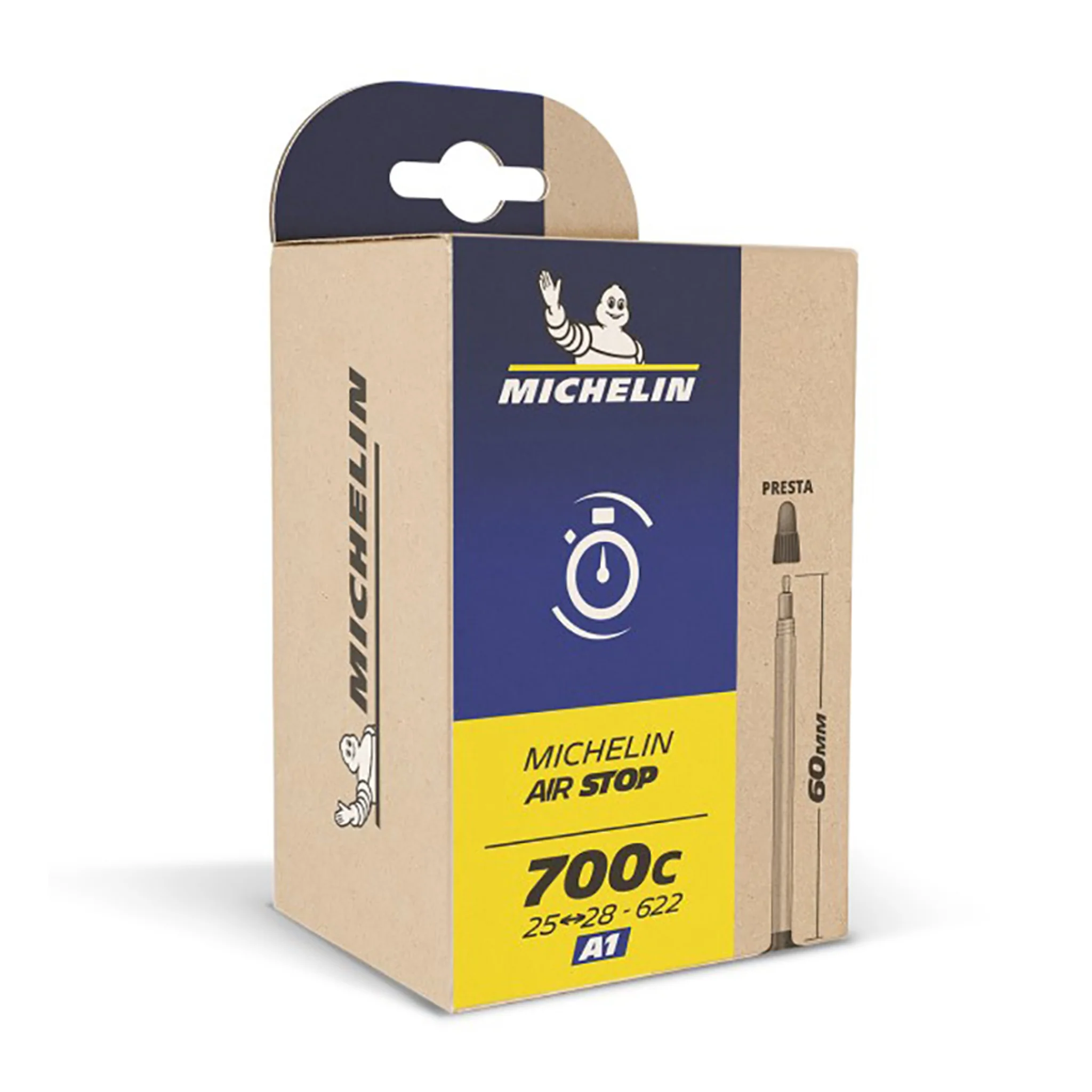 Chambre à air Michelin Air Stop Butyl 700 - Presta 48 / 60 mm - Schrader 34 / 48 mm - Image 6