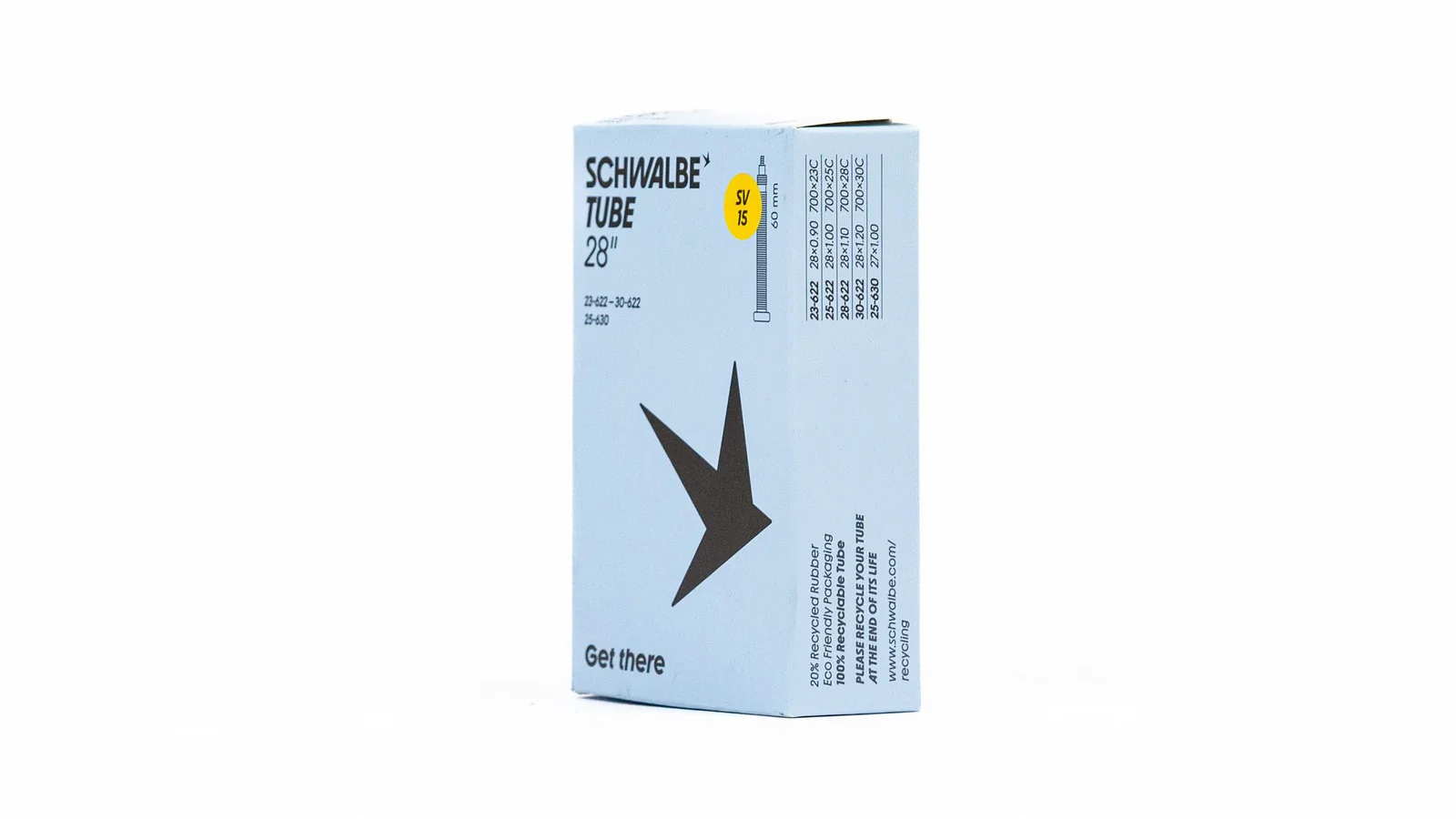 Chambre à air Schwalbe 700 / 29" - Presta 40 / 50 / 60 mm - Schrader 40 mm - Image 3