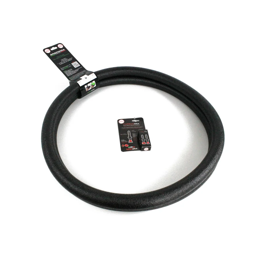 Insert Anti-Pincement Tubeless Barbieri Anaconda - La paire - 2 Valves Tubeless Barbieri Carbonaria - 27,5" - 29"