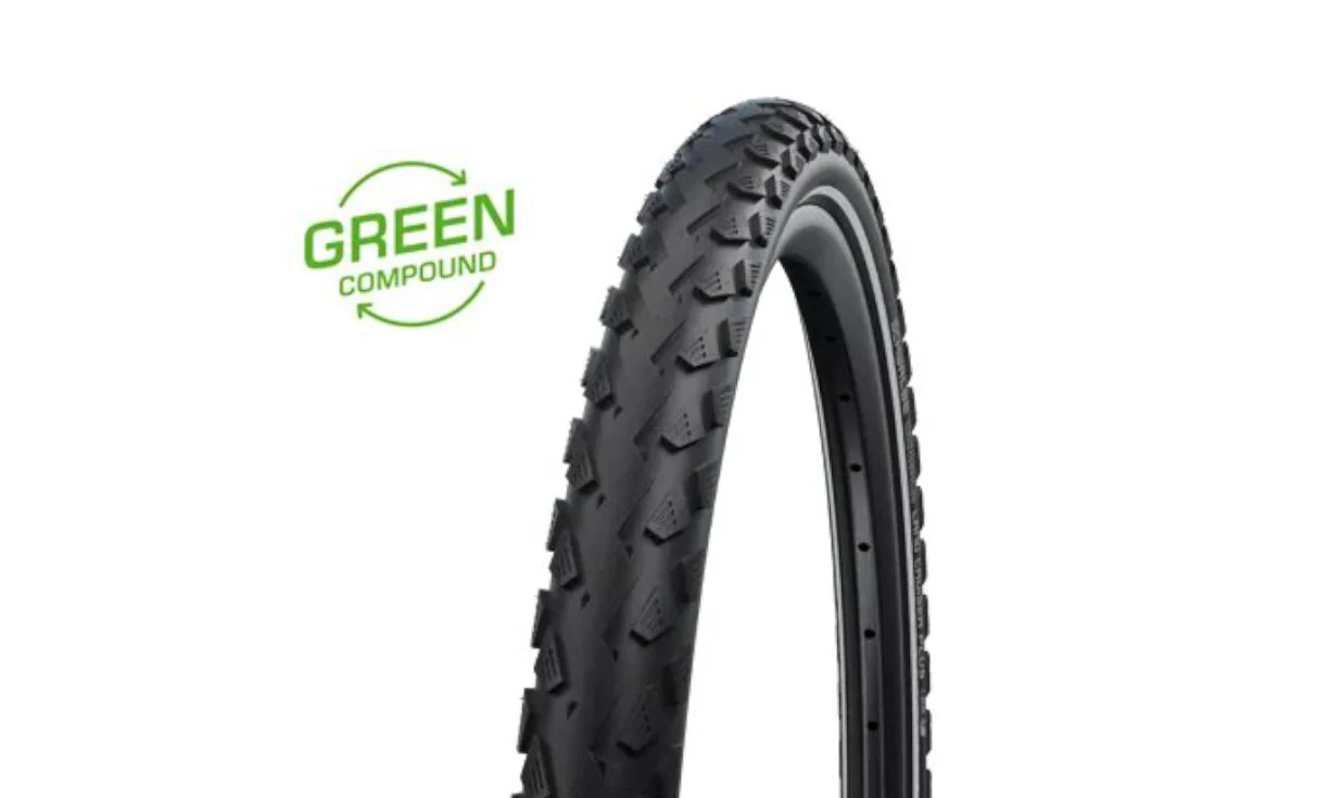 Pneu Schwalbe Land Cruiser Plus 28 pouces Green Compound - PunctureGuard