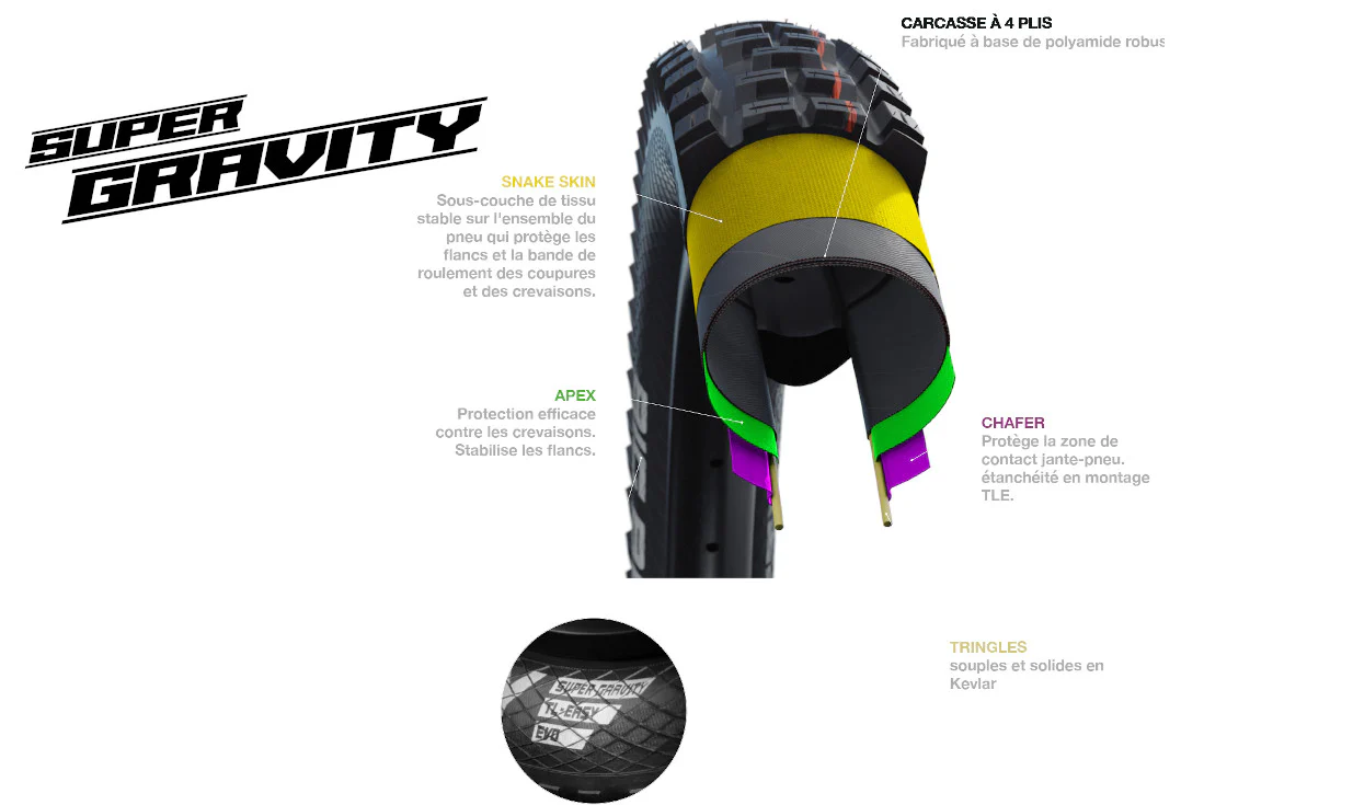 Pneu Schwalbe Magic Mary - Addix Ultra Soft - Super Gravity - Tubeless Easy - Image 5