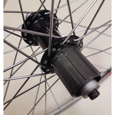 Roue arrière vélo route Omega Mach1 Aluminium - à pneu - Image 3