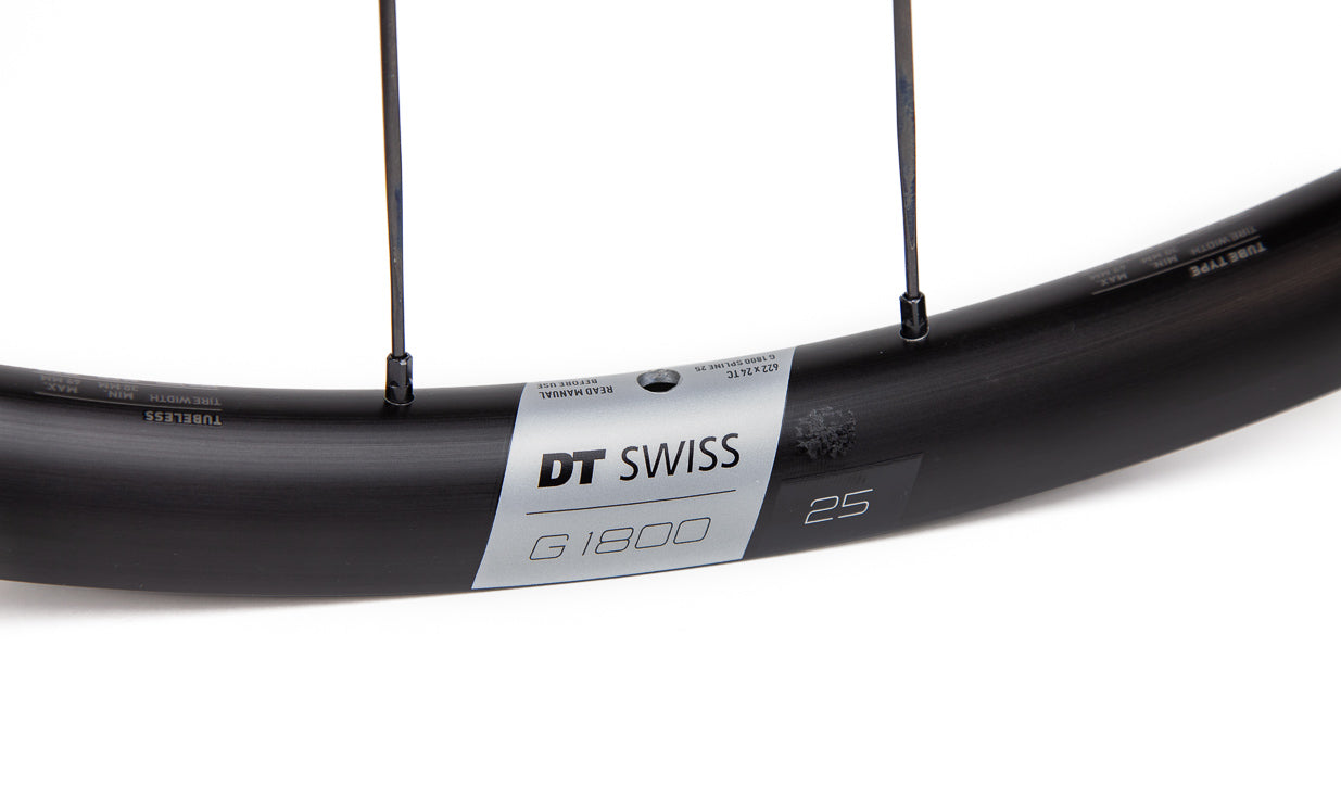Roue avant Gravel DT Swiss G 1800 Spline DB Frein à disque - Aluminium - Tubeless Ready - Image 4