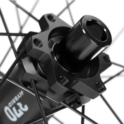 Roue avant VTT Hybride DT Swiss H 1900 Spline Boost - Frein à disque IS 6 vis - Aluminium - Tubeless - Image 3