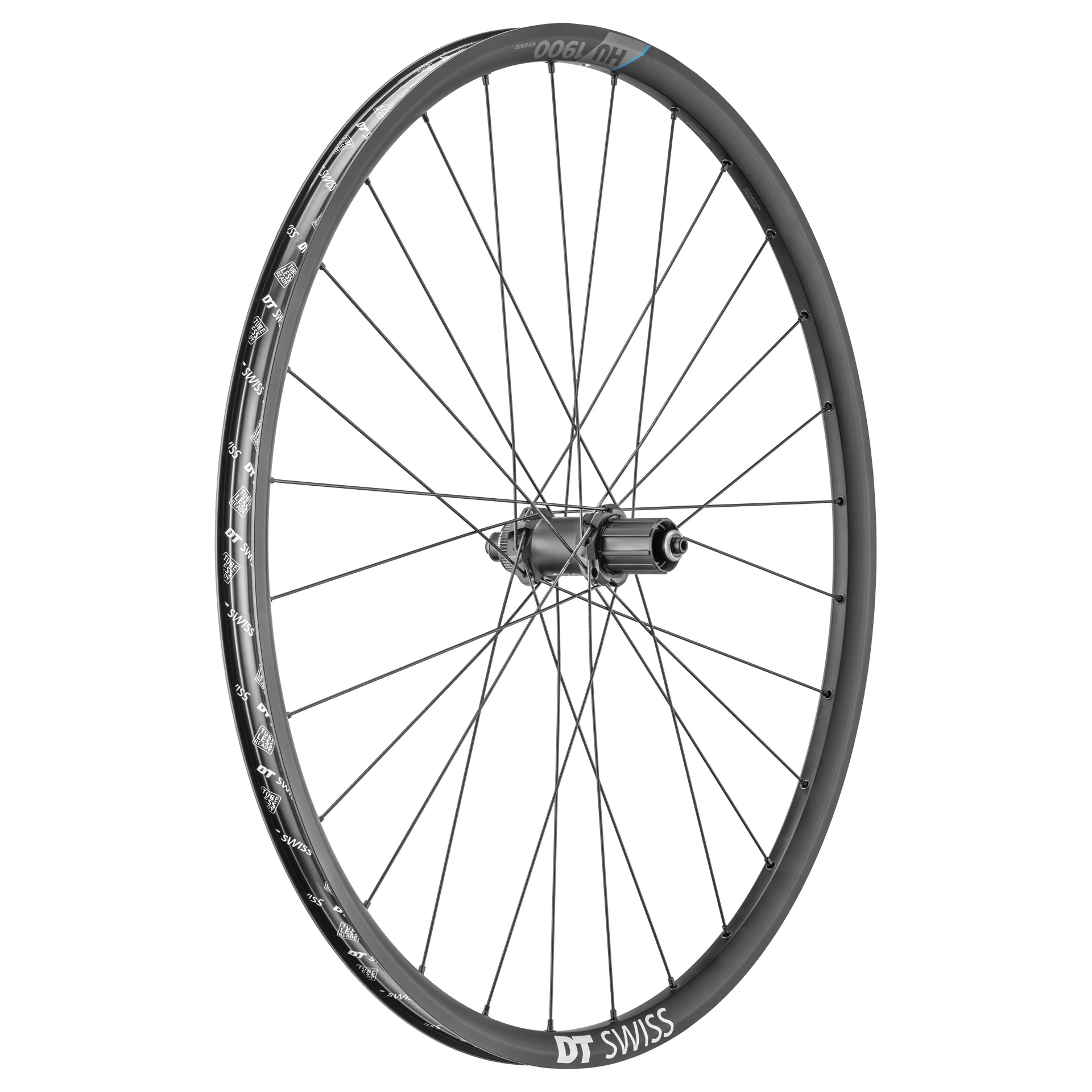 Roues VAE DT Swiss HU 1900 Spline Aluminium - Tubeless Ready - Image 2
