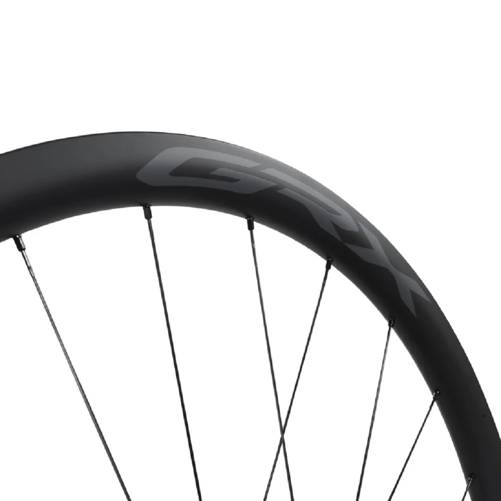 Roues vélo gravel Shimano RX870 - Carbone - Tubeless Ready - Center Lock - Image 4